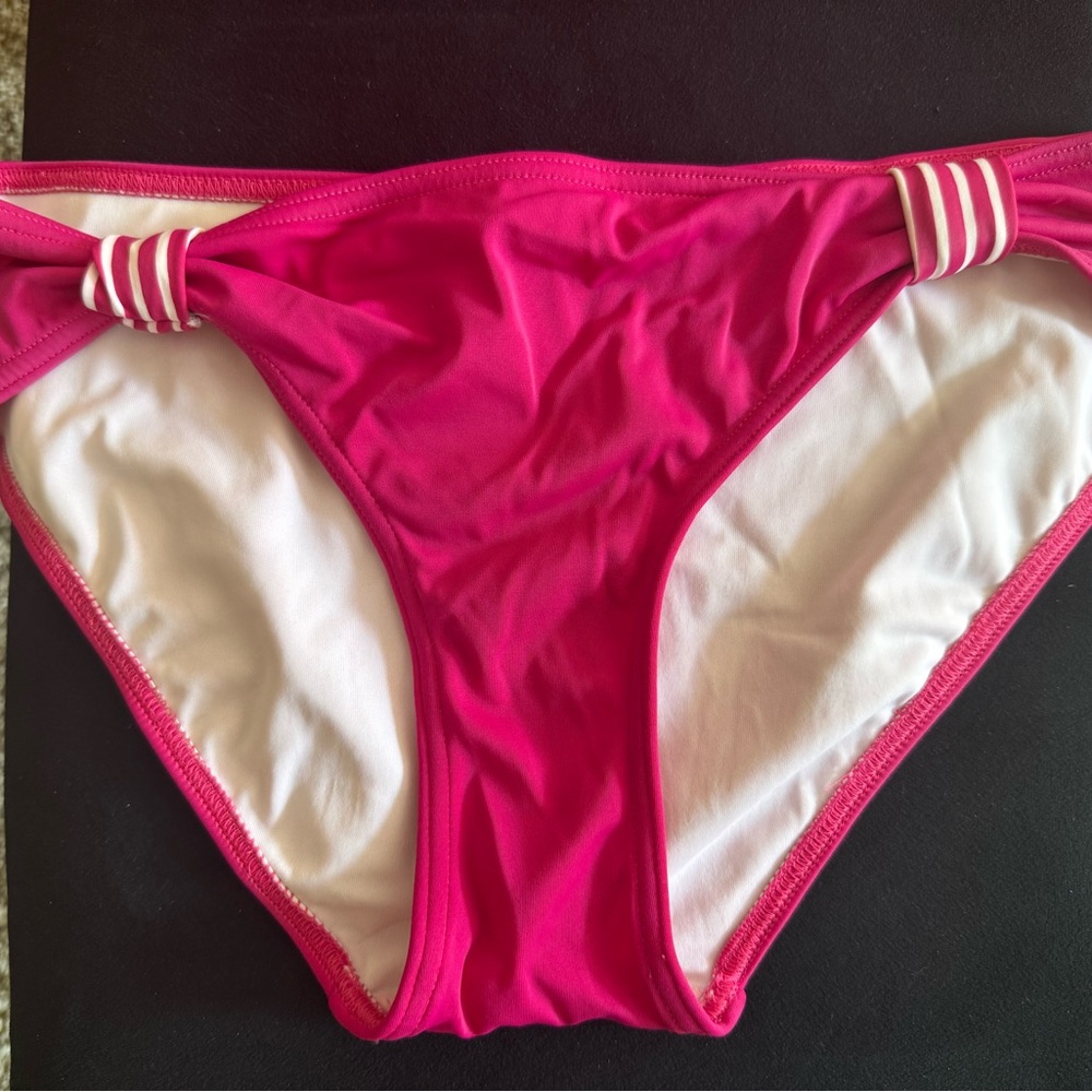 Freya Pink and White Striped Bikini - Picture 4 of 6